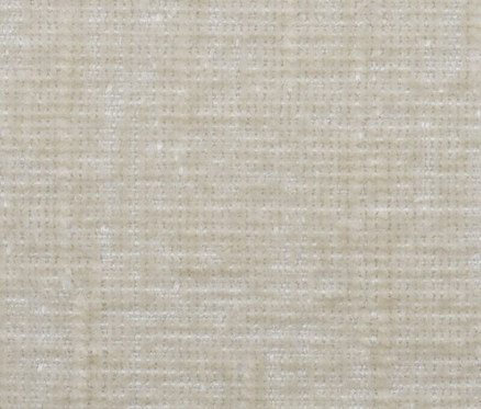 Nahaufnahme eines strukturierten, beigen Stoffes.