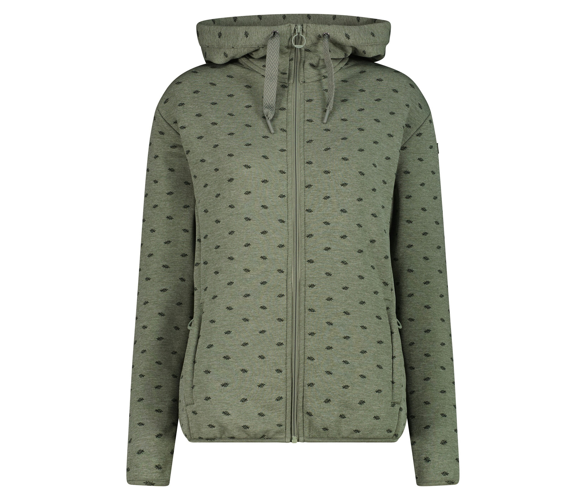 CMP Damen-Fleece-Jacke mit Kapuze - Damen - Gr. 44