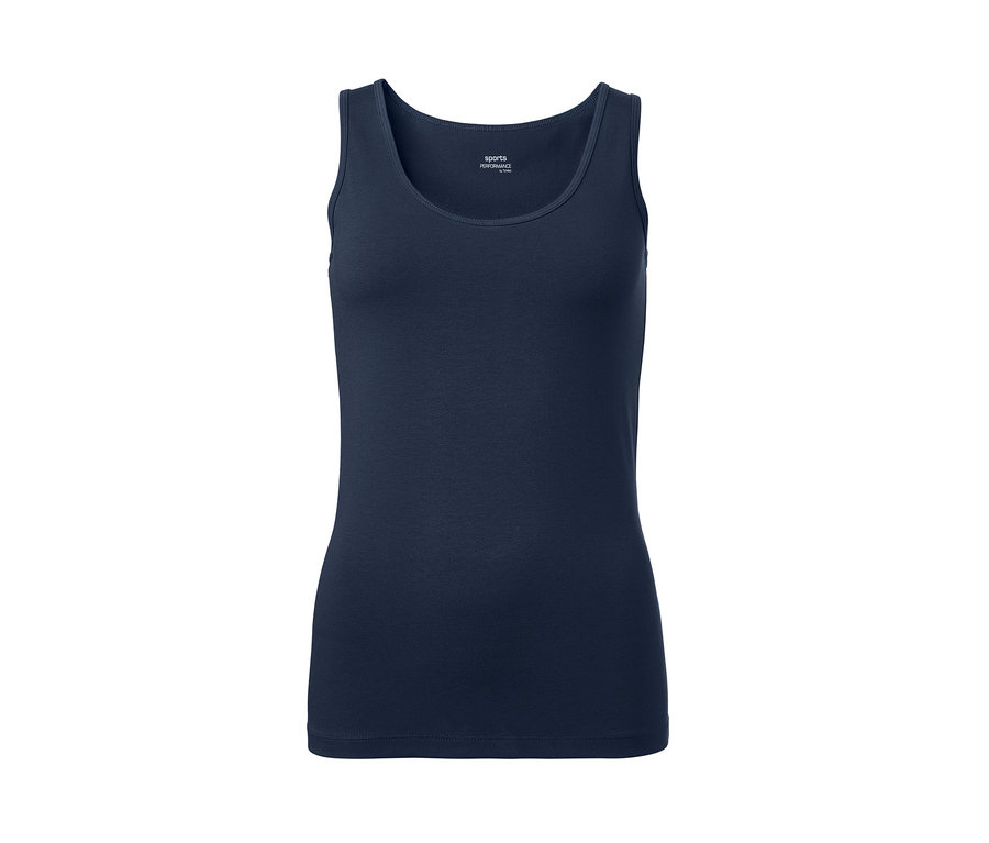 Dunkelblaues Top, 3 Stück