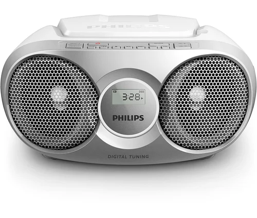 Grauer Philips CD-Boombox »AZ215«.