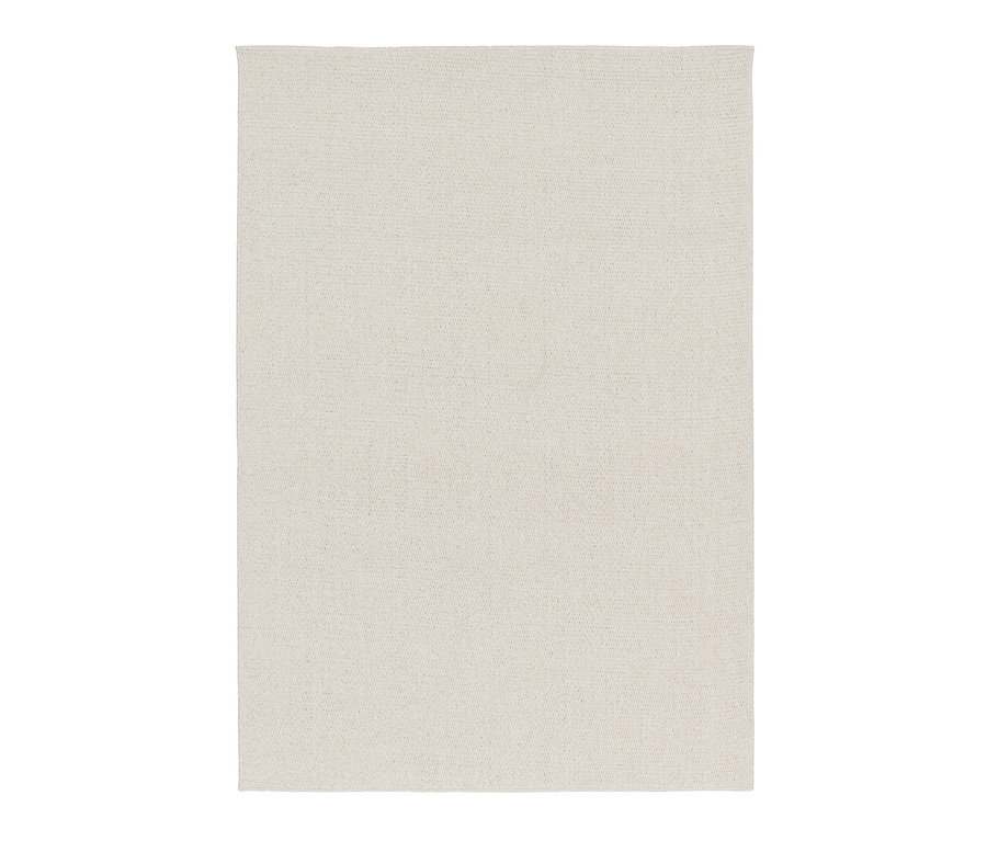 Detailansicht des cremefarbenen Teppichs »Daisy«, ca. 200 x 290 cm und ca. 160 x 230 cm.