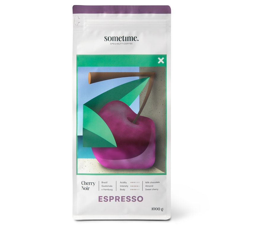 sometime - CHERRY NOIR Espresso - 1 kg Ganze Bohne