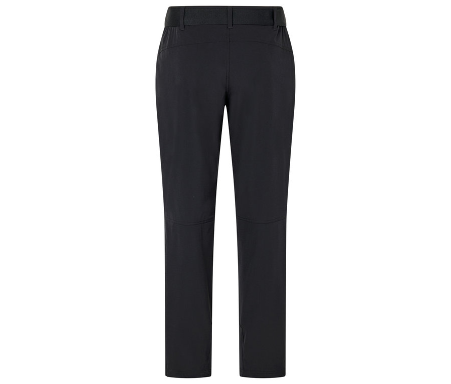 Schwarze Hose auf weißem Hintergrund.