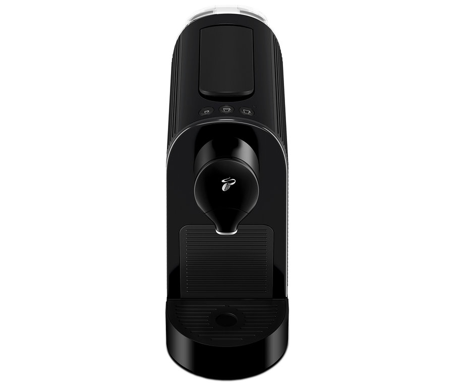 Schwarze Cafissimo pure+ Kaffeemaschine.