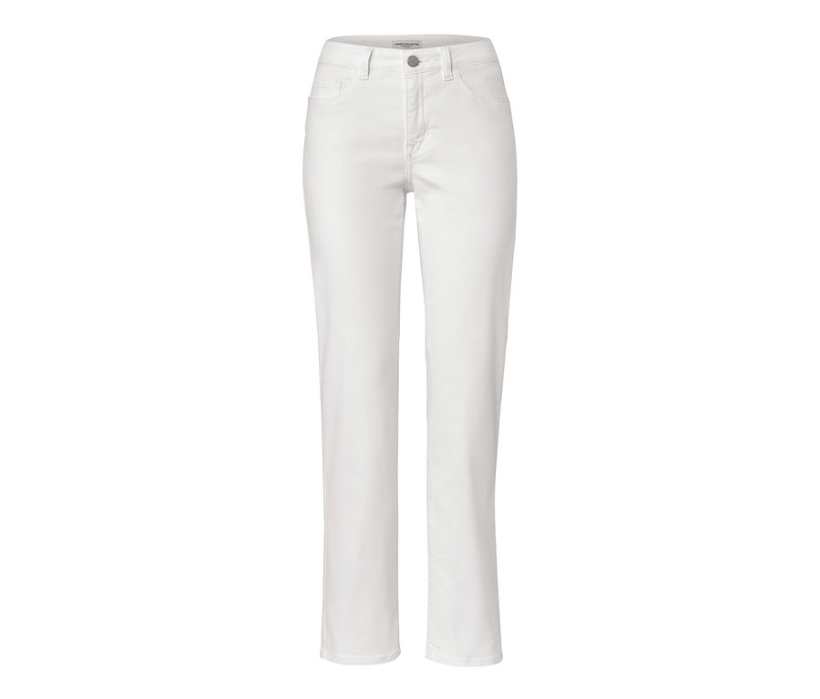 Weiße Jeans im Fit »Kira«.