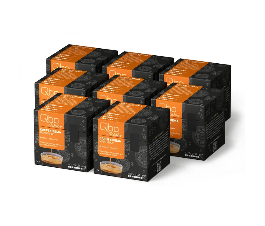 Qbo Caffè MINAS VERDE - 216 Kapseln