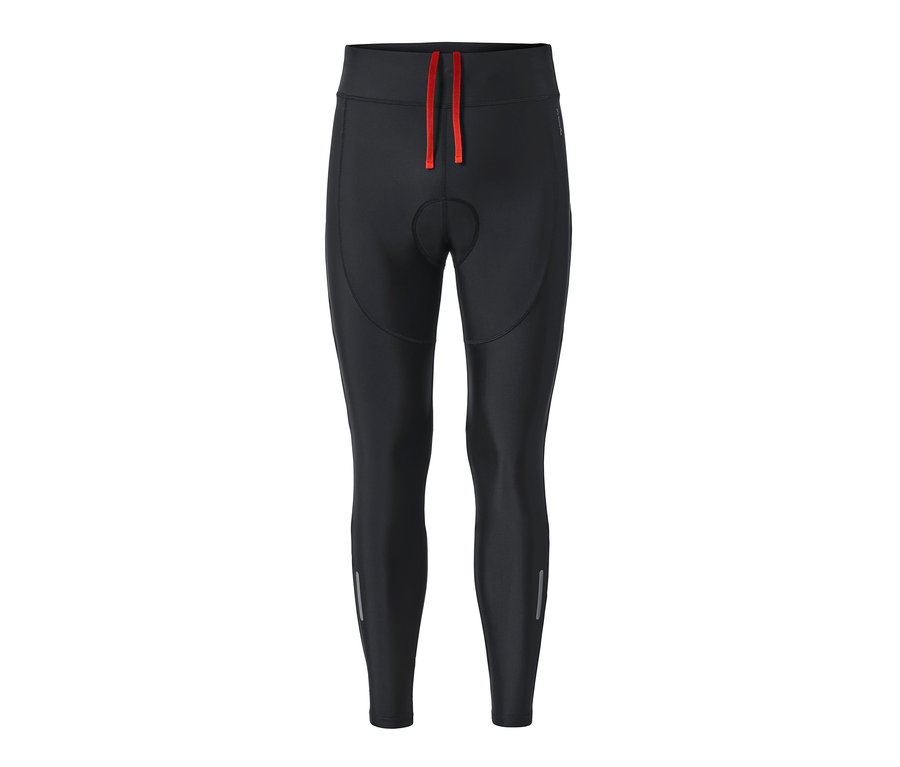 Schwarze Fahrradhose.
