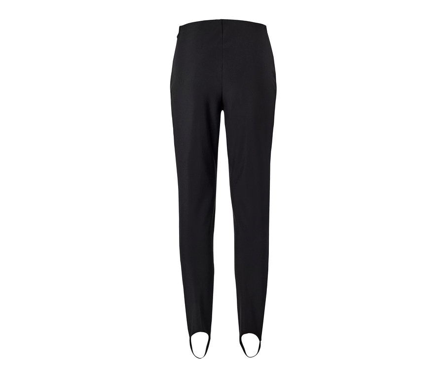 Schwarze Softshell-Ski-Tight.