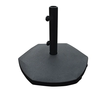 LECO Beton-Sonnenschirmständer mit 2 Rollen.