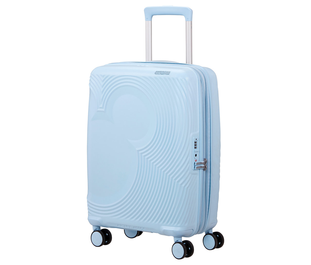 Blauer American Tourister Mickey Magic Trolley.