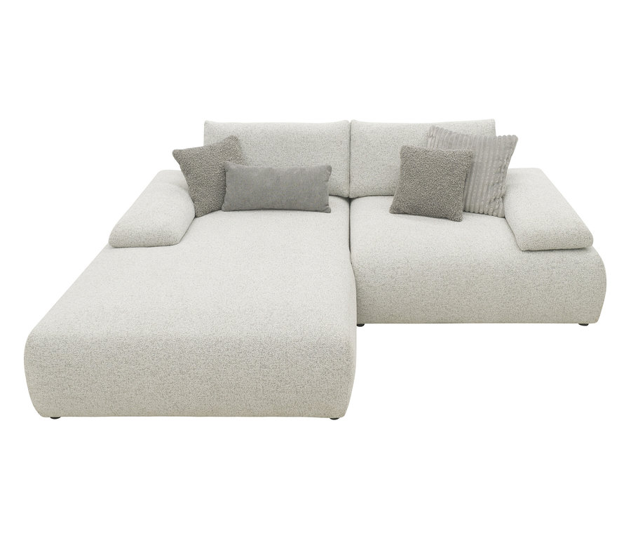 DOMO Ecksofa »Bela«, links, mit Armlehne und Staufach.