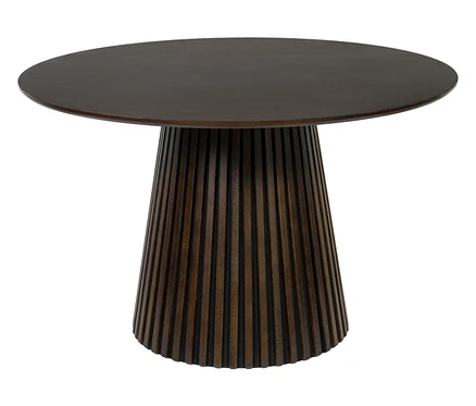 Runder deVries Esstisch »Barletta« Smoaked Oak, 120 cm