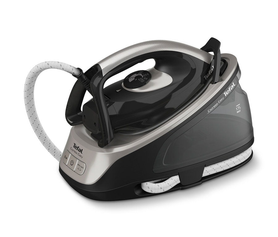Detailansicht der Tefal-Dampfbügelstation »Express Easy SV6140«.