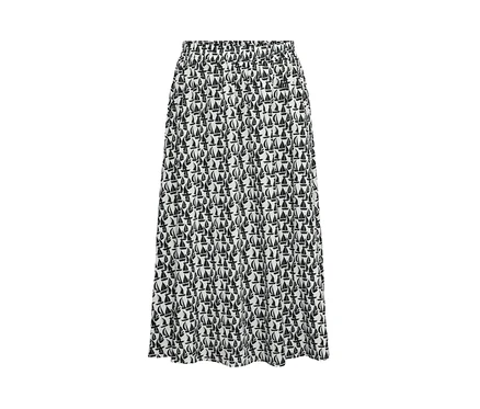 Rock mit Print.