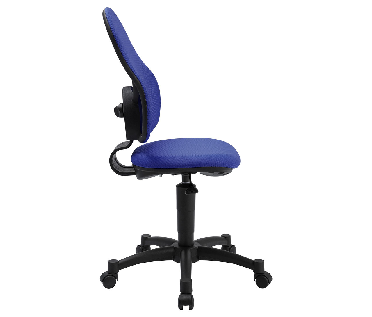 Blauer Topstar Stuhl »Open Art Junior« von der Seite.