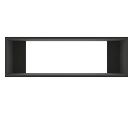 Nahaufnahme eines grauen Roba Wandregals »Marvin«, 90 cm.