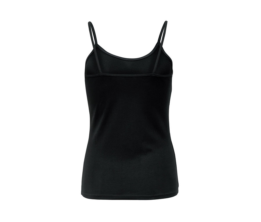 Schwarzes 2er Pack Hemdchen.