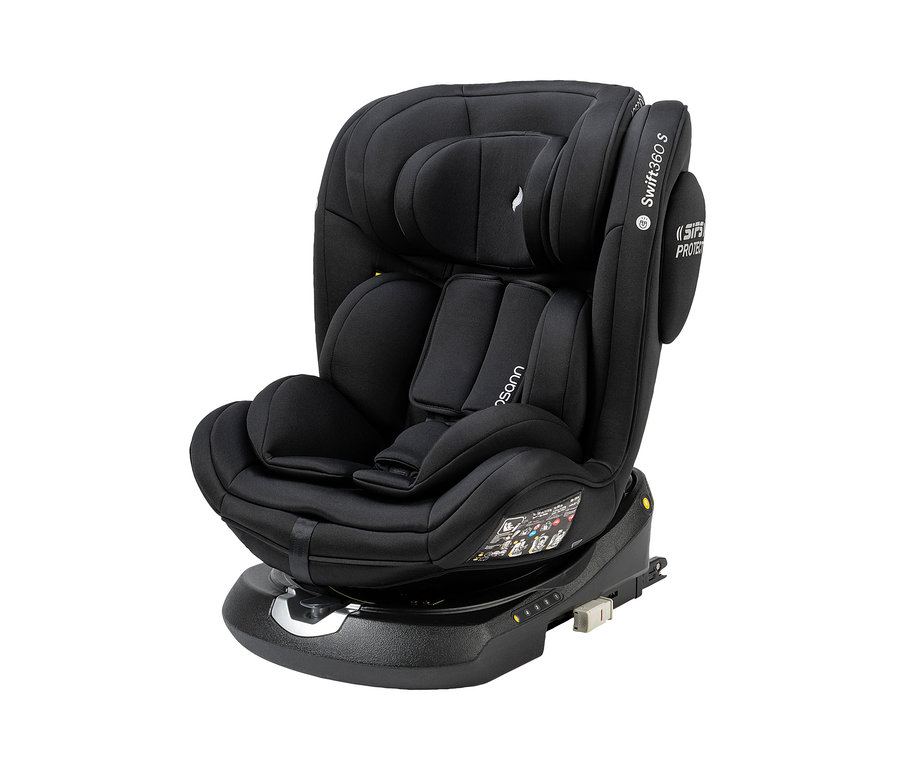 Schwarzer Osann Kindersitz »Swift360 S«.