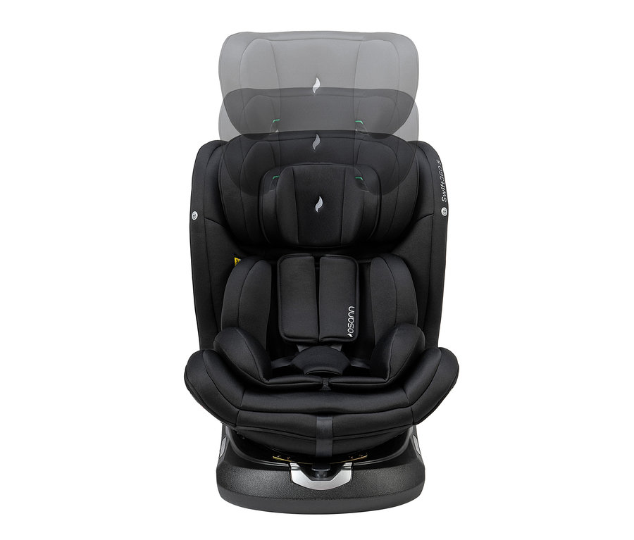 Schwarzer Osann Kindersitz »Swift360 S«.