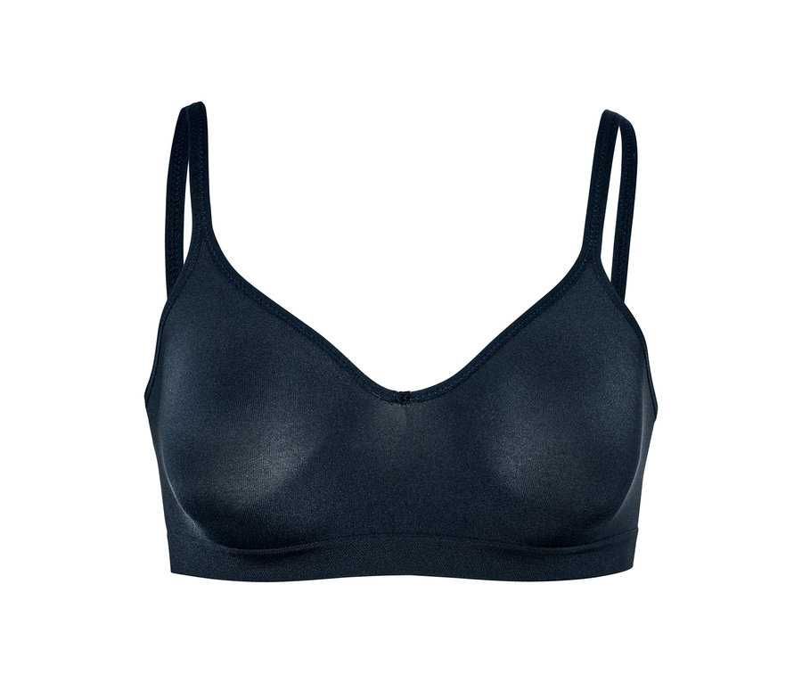 Dunkelblauer Seamless-Soft-BH.