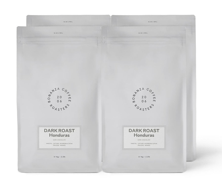 Dark Roast - Omni-Roast - 4 x 1 kg Ganze Bohne