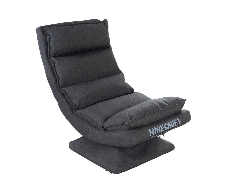 Grauer roba Minecraft Loungesessel.