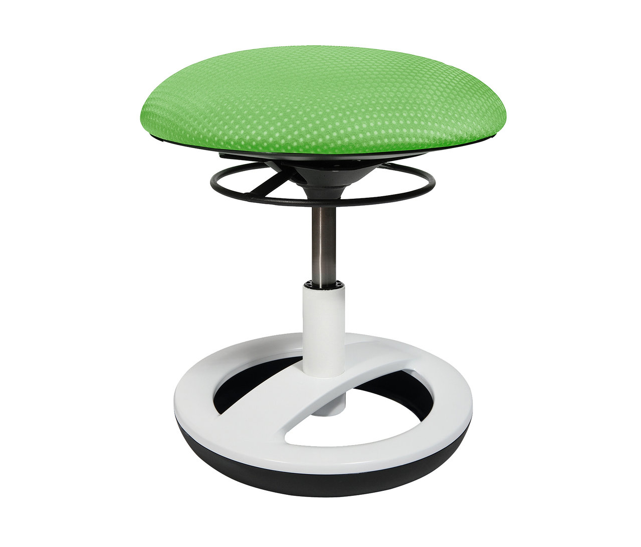 Ein weiß-grüner Topstar-Hocker Kids »Sitness Bobby«.