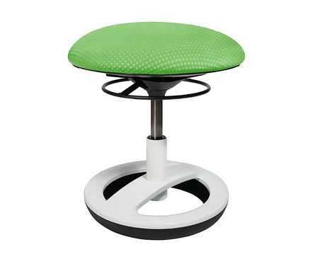 Ein weiß-grüner Topstar-Hocker Kids »Sitness Bobby«.
