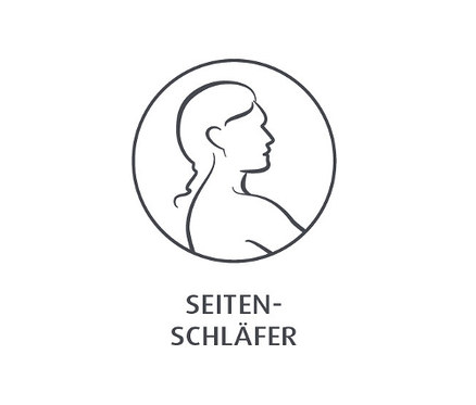 Seitenansicht einer Frau im Kreis, deren Haare zu einem Pferdeschwanz zusammengebunden sind.