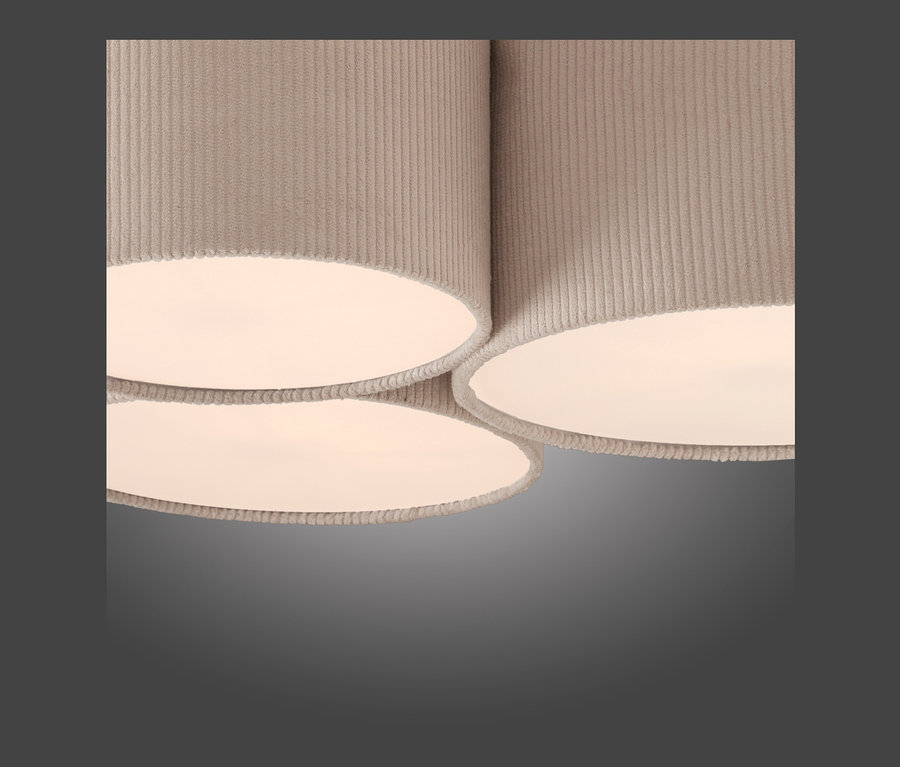 Detailaufnahme der JUST LIGHT Deckenleuchte »DURO«.