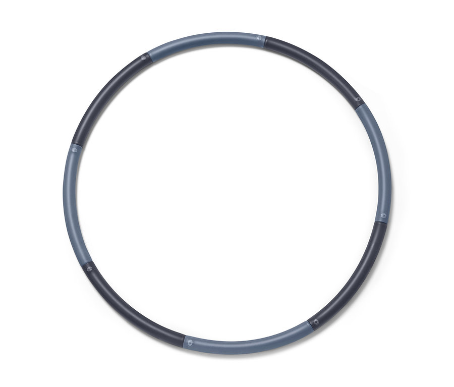 Ein grauer Fitnessreifen.