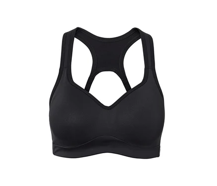 Schwarzer Sport-BH.