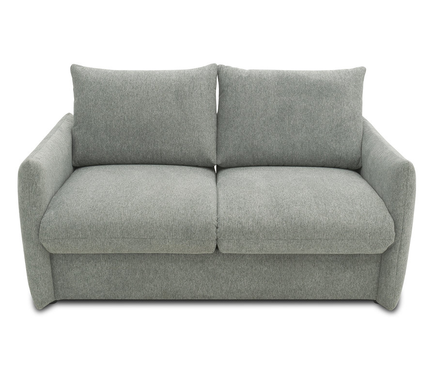 Graues DOMO collection Schlafsofa 2-Sitzer »Helsinki«.