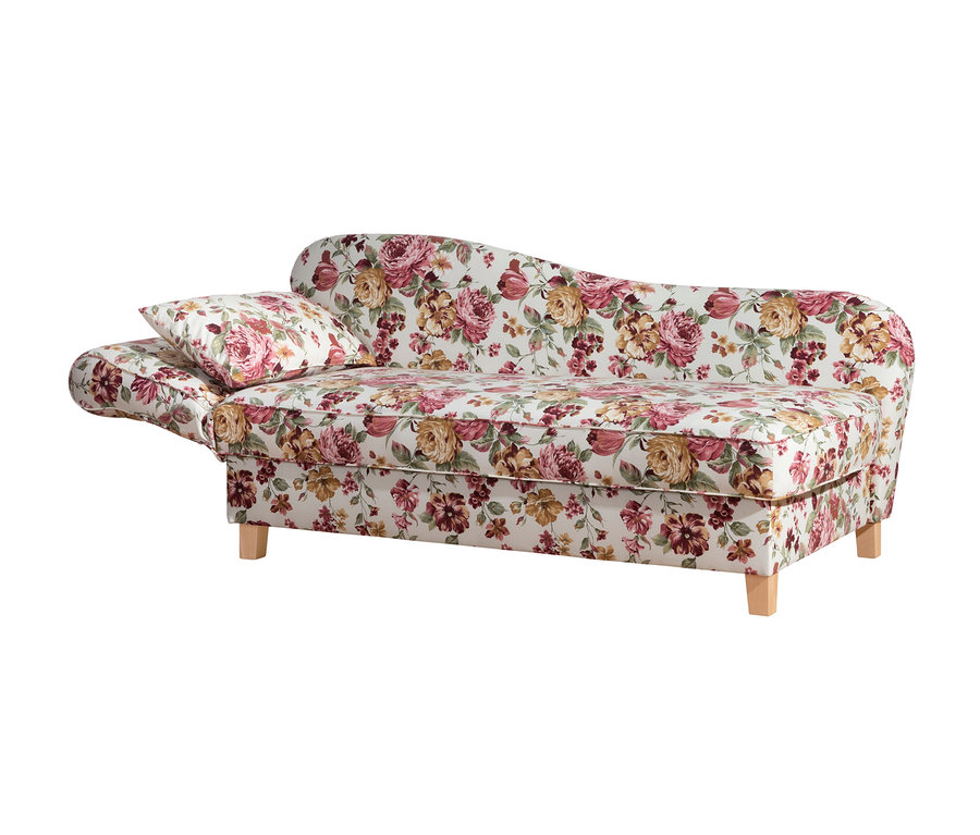 Blumenmuster Max-Winzer®-Recamiere »Saturn« mit Stauraum, links.