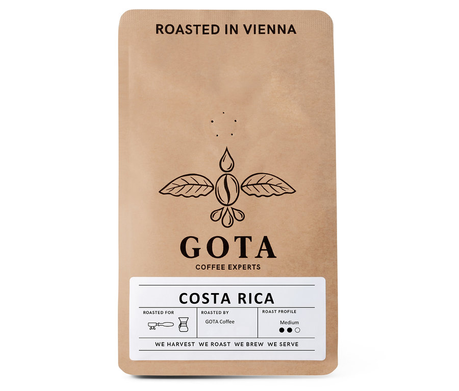 Gota Coffee - Costa Rica Omni-Roast - 250 g Ganze Bohne