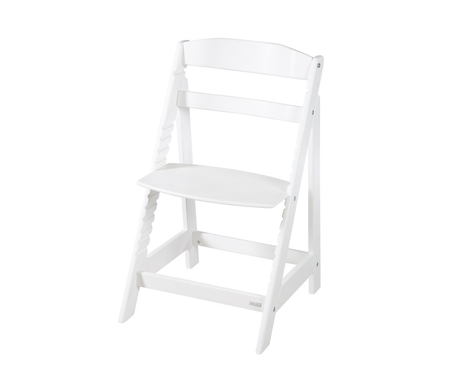 Weißer roba Treppenhochstuhl »Sit Up Flex«.