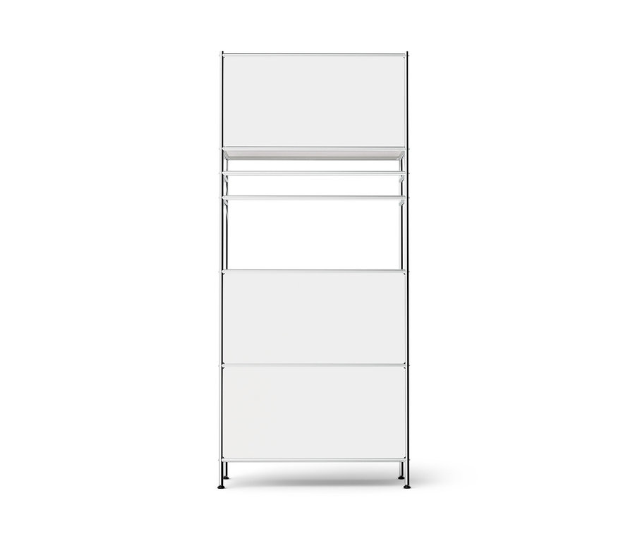 Regal Metall »CN3« mit 1 Klappenfach und 2 Schubladen.