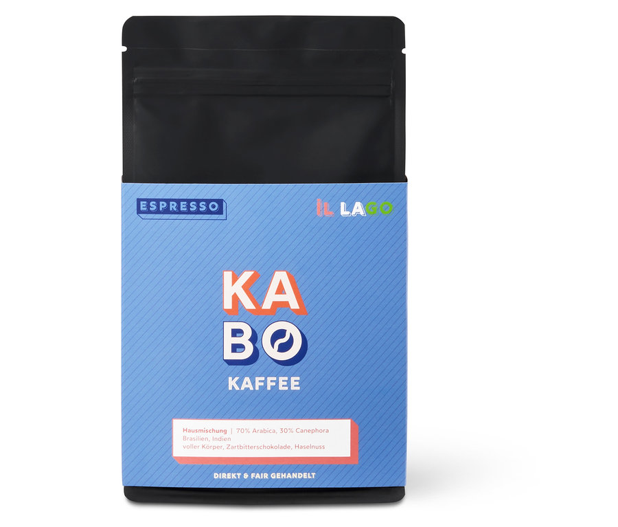 KABO - il Lago Espresso - 250 g Ganze Bohne