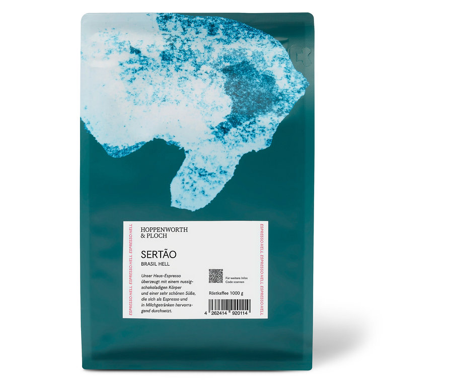 Hoppenworth & Ploch - Sertao Espresso - 1 kg Ganze Bohne