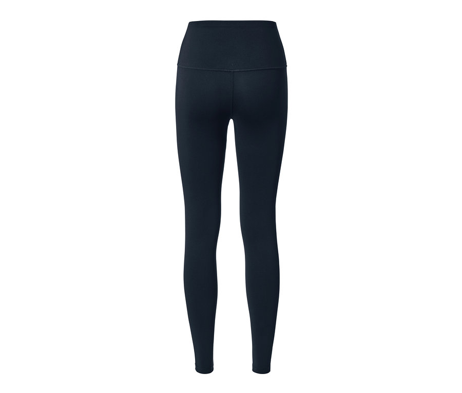 Detailansicht von hinten einer Sporttight, navy.
