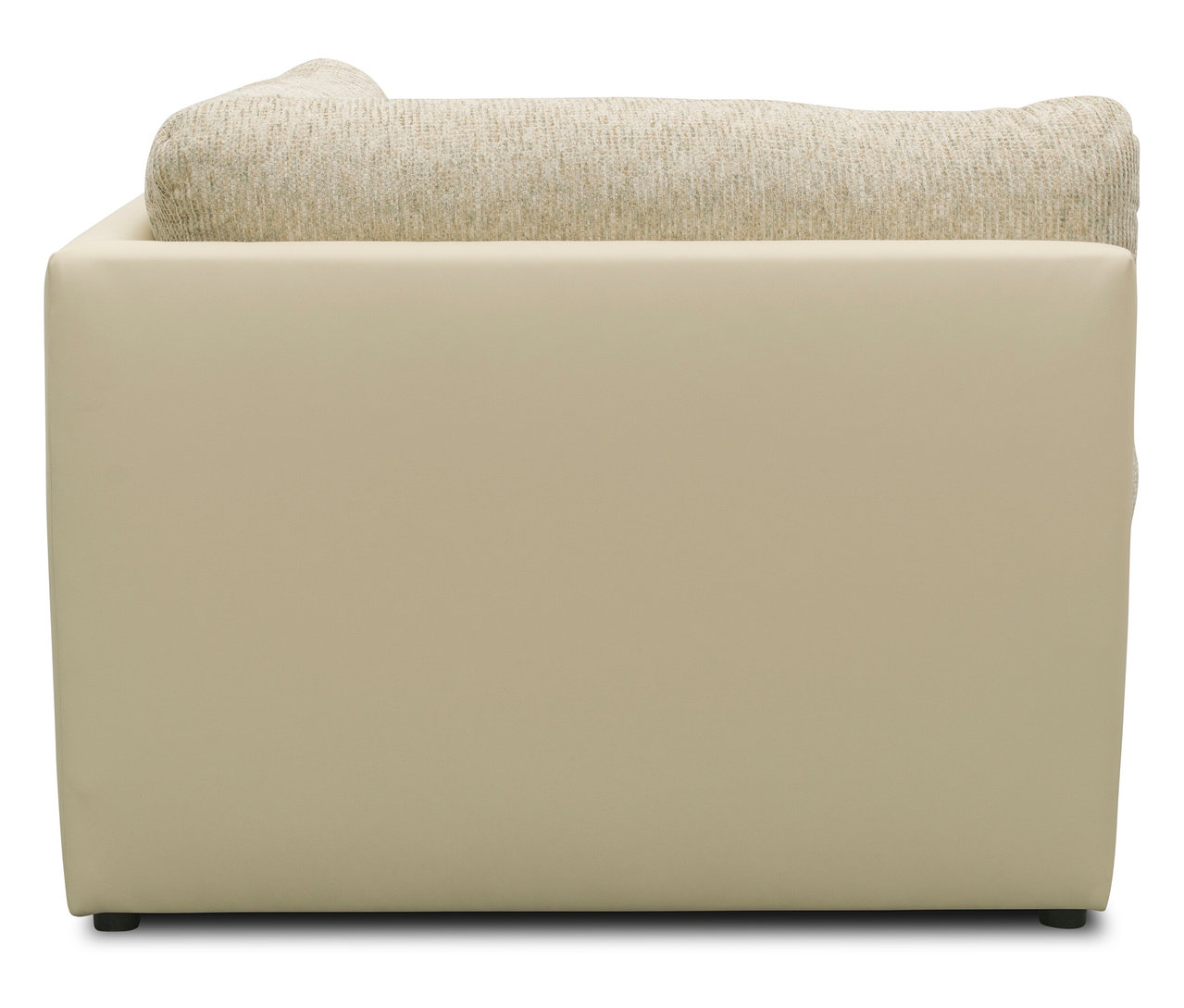 Rückansicht des DOMO Sofa »800 026« Eckmoduls.