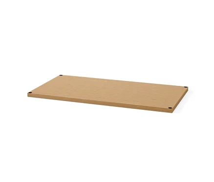 »CN3« Deckplatte mit Echtholzfurnier, Eiche hell, Breite 77 cm.