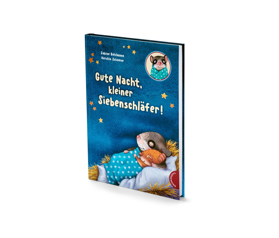 Nahaufnahme des Buches "Gute Nacht, kleiner Siebenschläfer!"