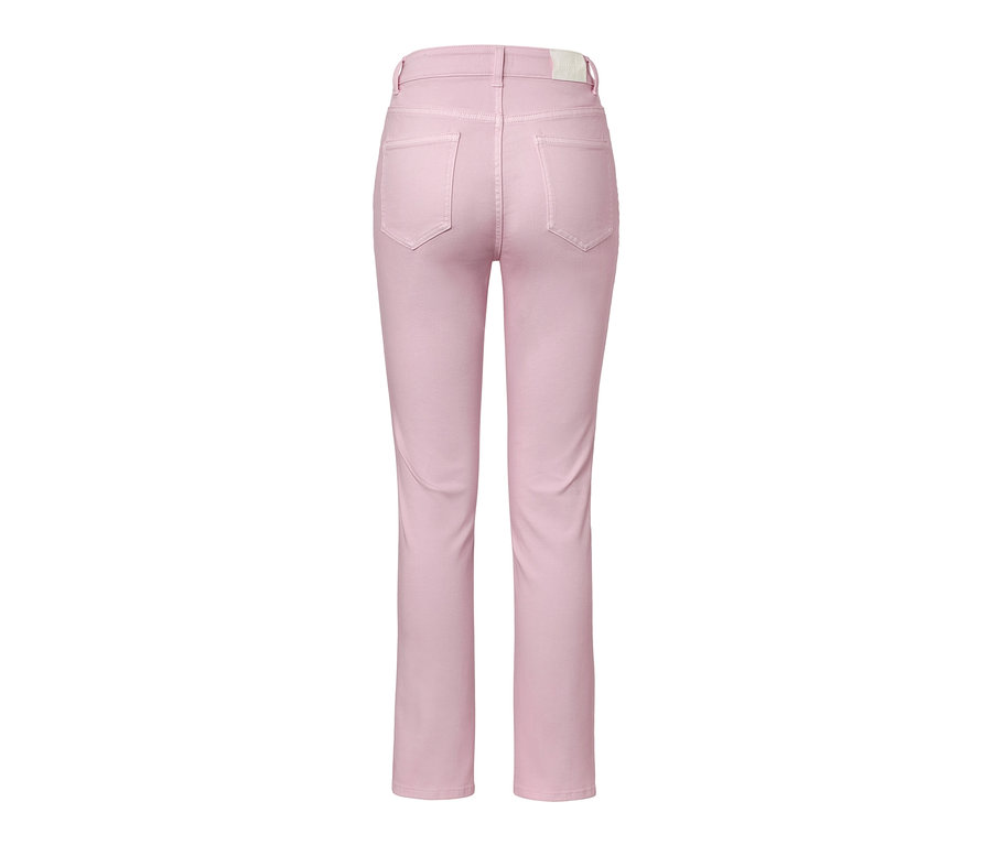 Rückansicht einer rosafarbenen »Emma« Jeans.