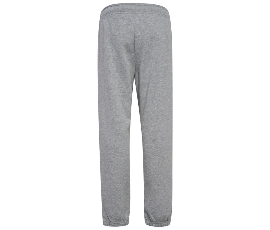 Graue hummel® HMLJR Loose Sweatpants Bee von hinten.
