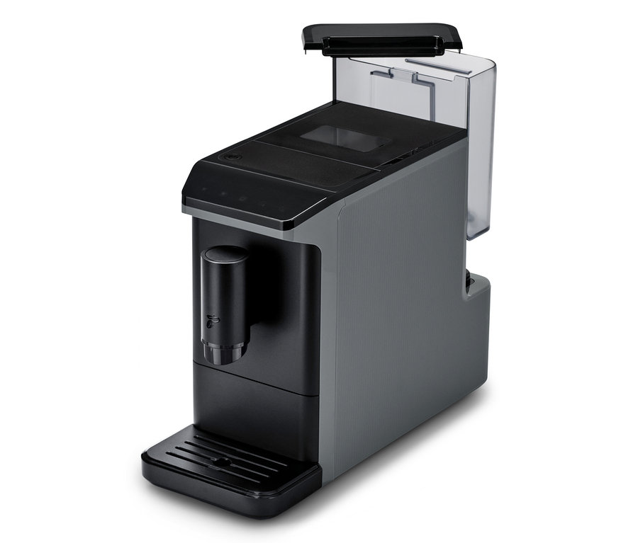 Grauer »Esperto mini« Kaffeevollautomat.
