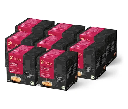 Mehrere Packungen Qbo Espresso SIDAMA ROYAL.