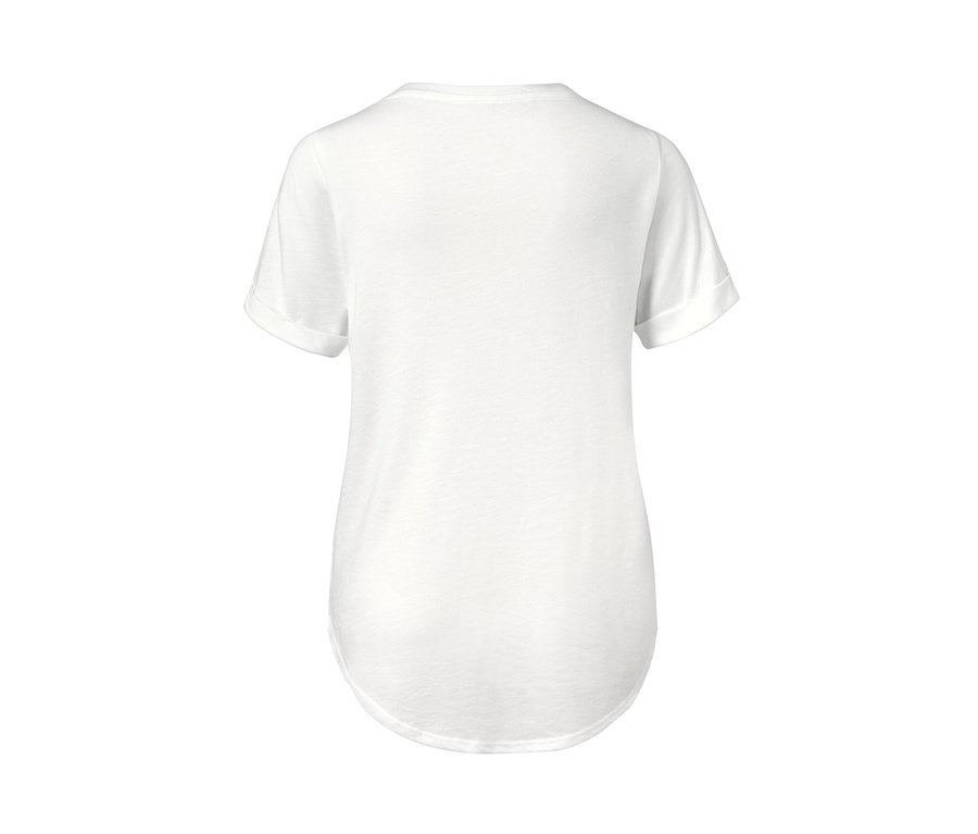 Weißes Funktionsshirt.