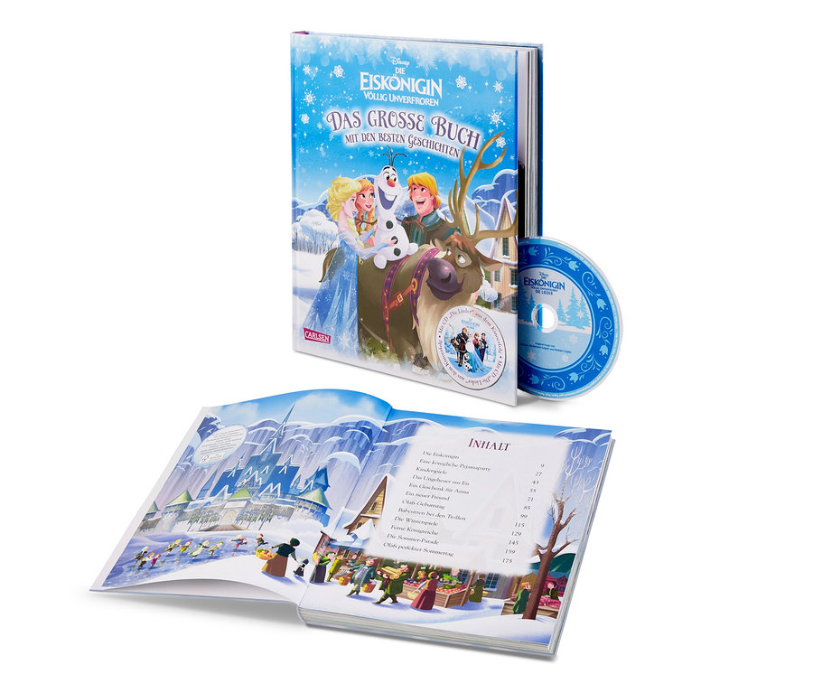 Buch "Disney: Die Eiskönigin" mit CD.