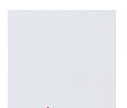 Postkarten-/Minibilder-Set mit verschiedenen Motiven in Pink und Rot.